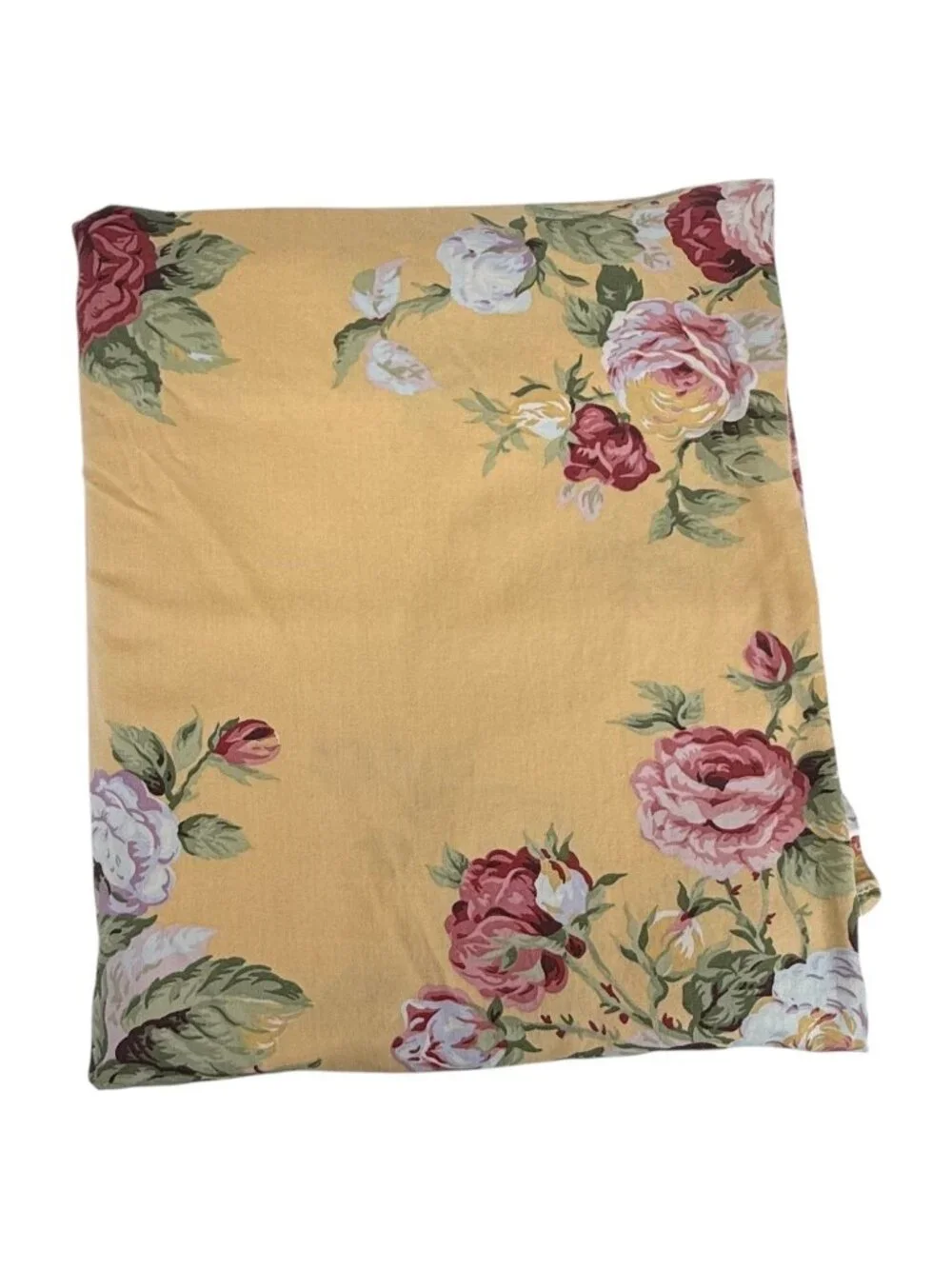 Vintage Ralph Lauren Home Sophie Brooke Queen Size Flat Sheet Floral 100% Cotton - Picture 2 of 8
